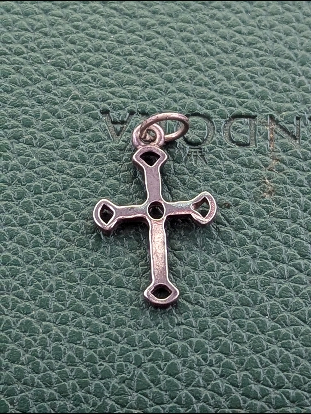 ✨ Vintage Sterling Silver Cross Pendant ✨
